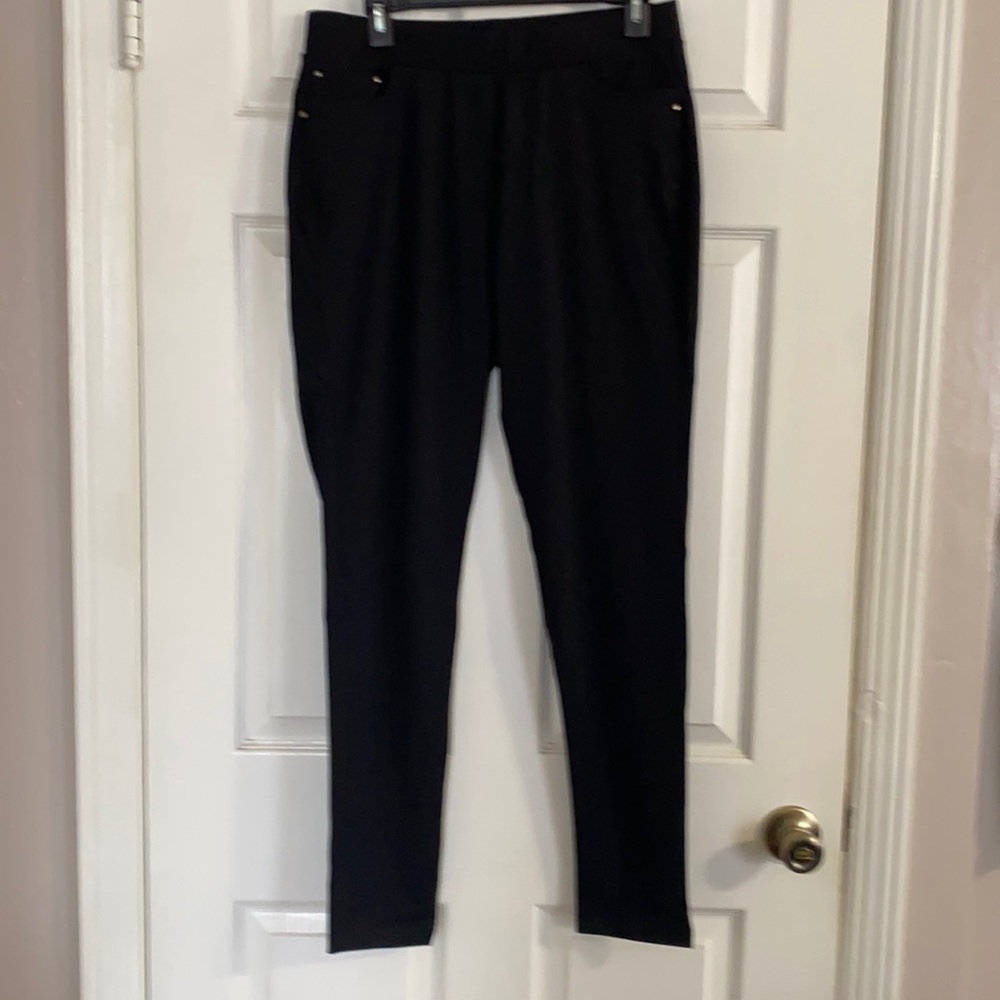 Lakshita  black casual stretch pants